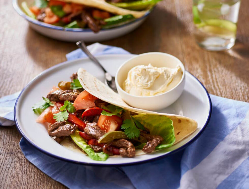 Sizzling Steak Fajitas